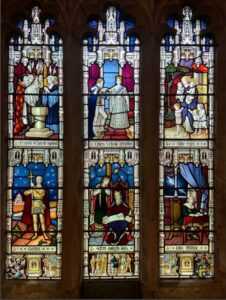 stained glass window